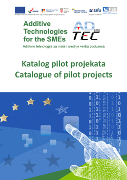 Aditivne tehnologije za mala i srednje velika poduzeća