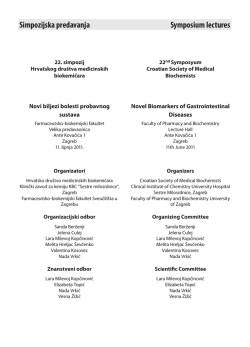 Special issue: Responsible writing in science Simpozijska