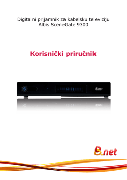 HD digitalni prijamnik Albis 9300