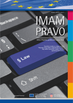 bilten Projekta građanskih prava Sisak