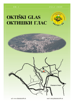 Oktiski Glas Br1 - Juli 2009