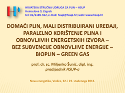 prezentacija prof.dr.sc. Miljenka &Scaron;unića iz Hrvatske
