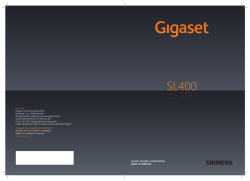 Gigaset SL400