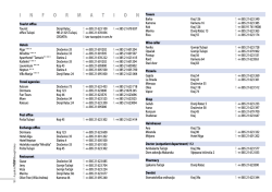 I N F O R M A T I O N