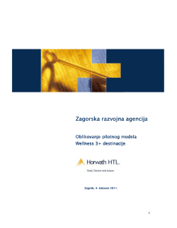 Zagorska razvojna agencija Zagorska razvojna agencija