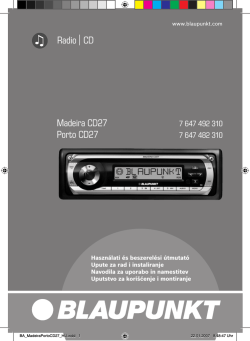 Radio CD Madeira CD27 Porto CD27