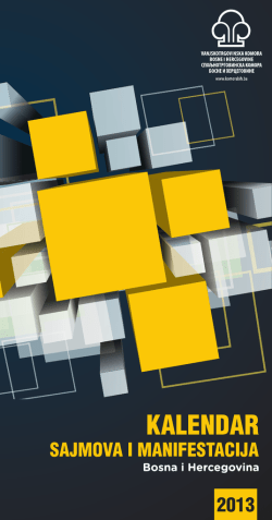 kalendar sajmova
