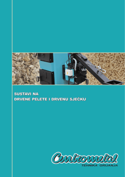 sustavi na drvene pelete i drvenu sječku sustavi na drvene