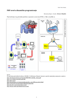 PHP uvo od u dina amičko pr rogramir ranje