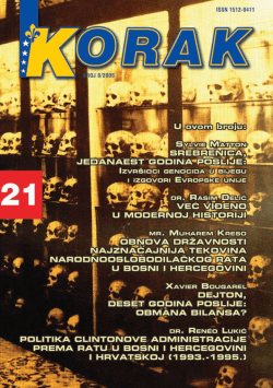 KORAK 08.indb - Udruženje za za&scaron;titu tekovina borbe za Bosnu i