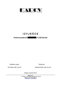 I Z V J E &Scaron; Ć E