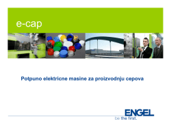Potpuno elektricne masine za proizvodnju cepova