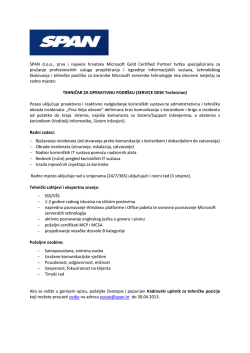 SERVICE DESK Technician