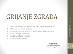 5.) Kako smanjiti tro&scaron;kove grijanja toplane