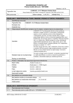 Otvori za pregled - Ceresit