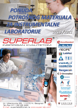 Top ponuda potro&scaron;nog materijala za instrumentalne