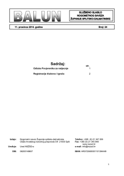 - Balun 24.pdf - Nogometni savez Županije splitsko