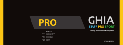 Katalog Ghia Pro