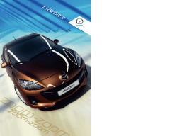Mazda 3 brosura