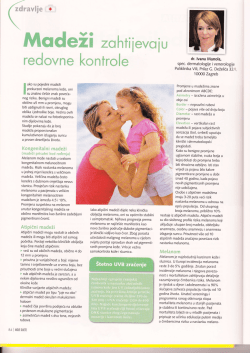 Madeži zahtijevaju redovne kontrole