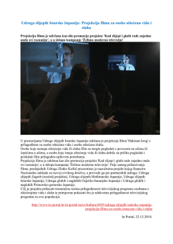 o nama- 2014 godina - Udruga slijepih Istarske županije Pula