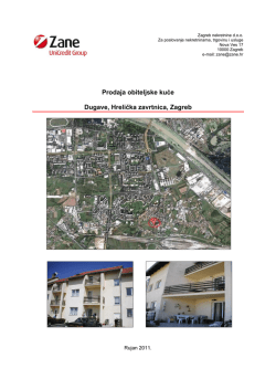 Prodaja obiteljske kuće Dugave, Hrelička