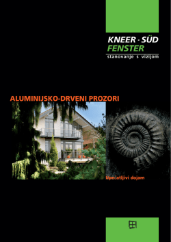 drvo - aluminijska stolarija