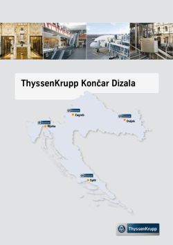 Dizala katalog - thyssenkrupp