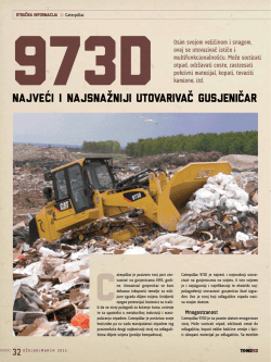 najveći i najsnažniji utovarivač gusjeničar