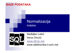 Normalizacija