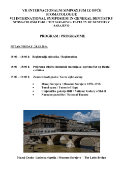 Program VII Simpozija