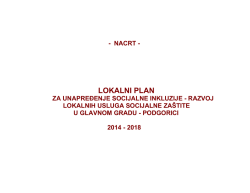 Lokalni plan socijalne inkluzije