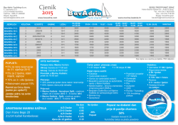 Cjenik 2015 - Bavadria.com