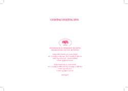 Godi&scaron;nji izvje&scaron;taj - Organizacija za građanske inicijative