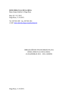 Obrazloženje fin.plana 2014-2016(download pdf)
