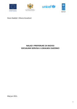 Cjelokupan izvje&scaron;taj MNE