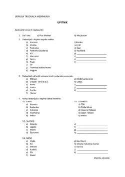 UPITNIK - Udruga Trgovaca