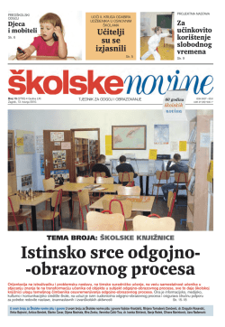 Istinsko srce odgojno- -obrazovnog procesa