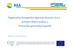 REA Kvarner - MojaEnergija