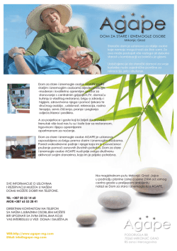 Starački dom je ustanova za starije osobe koje nemaju mogućnosti