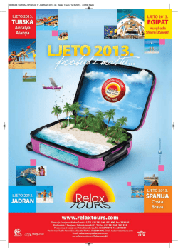 1439-,KM - Relax Tours