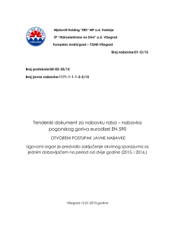 Anex I - HE na Drini