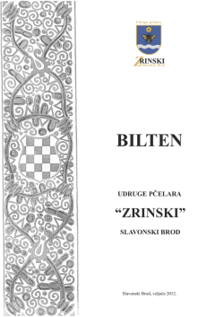 bilten udruge pčelara