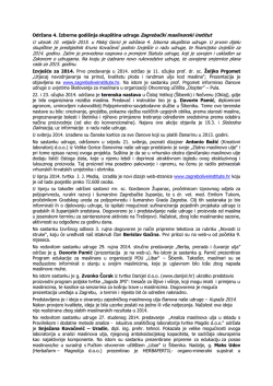 Održana 4. Izborna godi&scaron;nja skup&scaron;tina