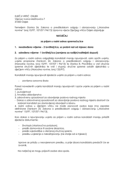 DJEČJI VRTIĆ OSIJEK Vijenac Ivana Me&scaron;trovića 7 31000 Osijek