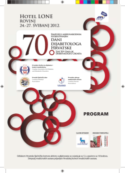 Kliknite ovdje za preuzimanje kompletnog programa u - CRO-ENDO