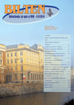 Udruženja za gas u BiH