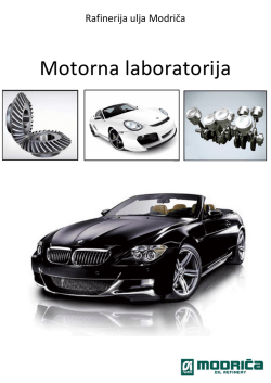 Motorna laboratorija - Rafinerija ulja Modriča