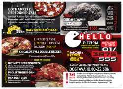 Chello letak - Pizzeria Chello