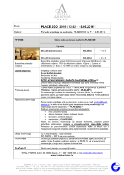 PLACE 2GO 2015 ( 13.03 &ndash; 15.03.2015 )